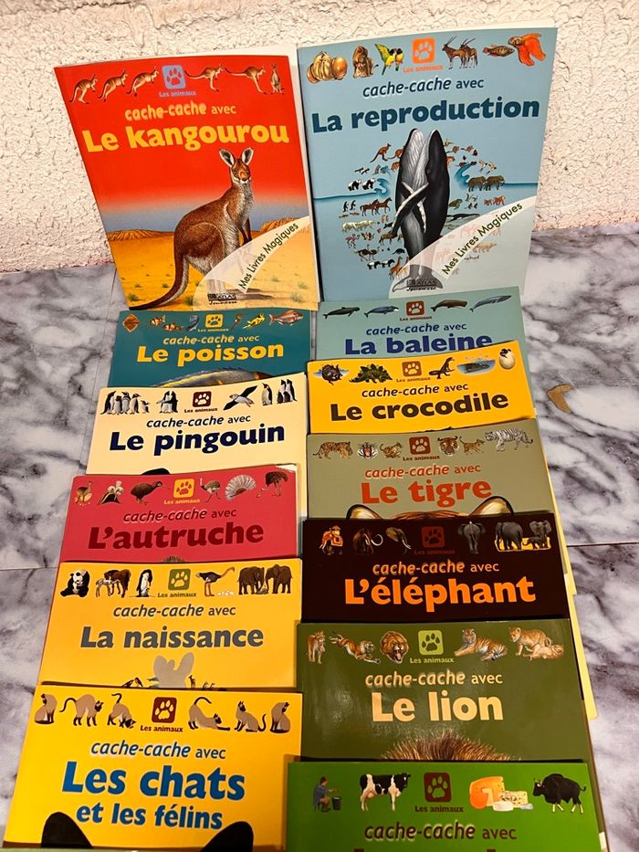 17 livres cache cache Atlas jeunesse - photo numéro 4