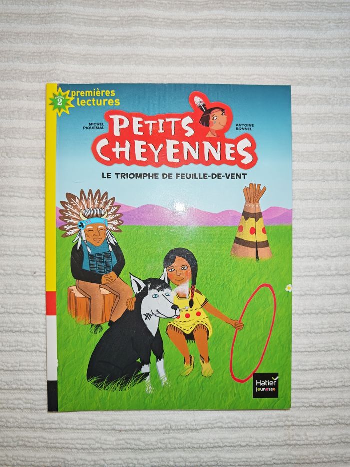 Livre petits cheyennes le triomphe de feuille de vent