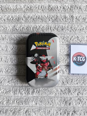 Pokébox Mini Tin EV10.5 Crocorible & Minotaupe – Foudre Noire & Flamme Blanche – Pokémon Unys