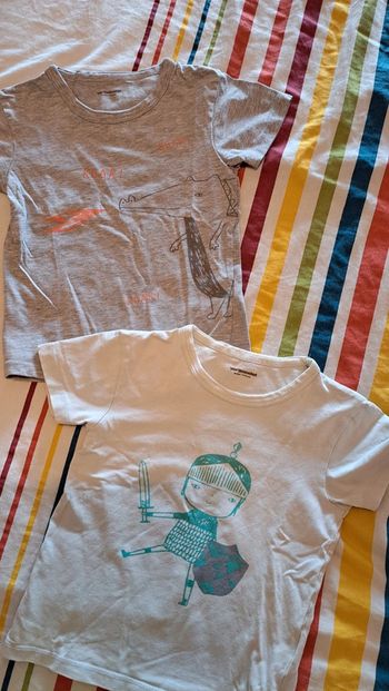 Lot Tee-shirt chevalier dragon