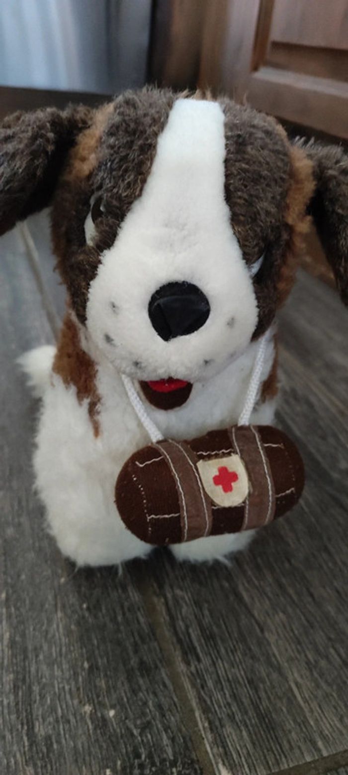 Peluche saint Bernard