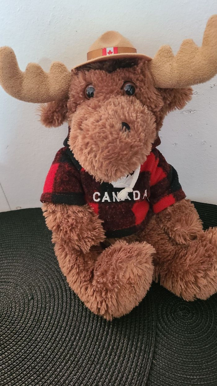 Peluche cerf CANADA