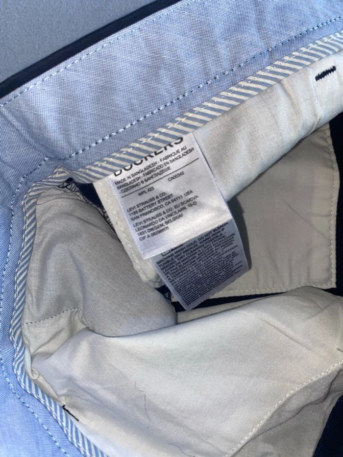 Chino bleu marine taille 40/30 - photo numéro 4