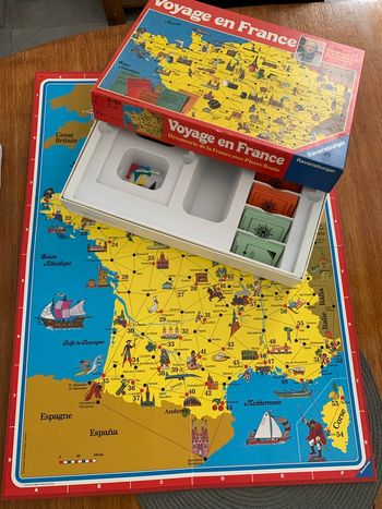 Jeu de société Voyage de France Ravensburger 