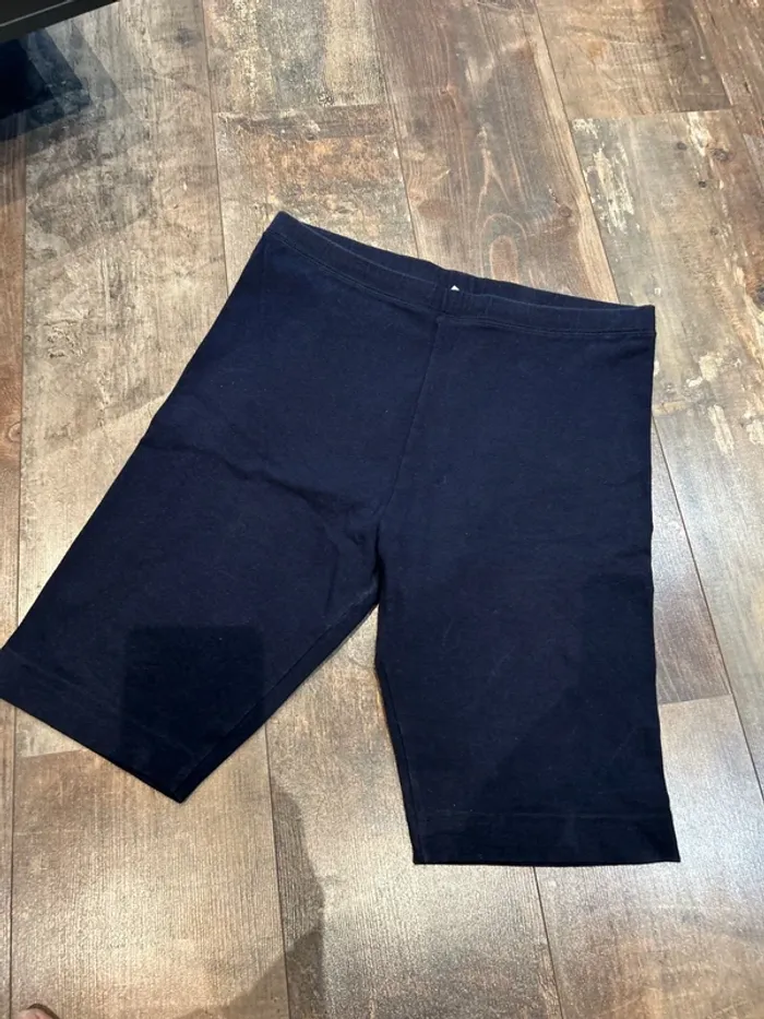 Legging court bleu - photo numéro 2