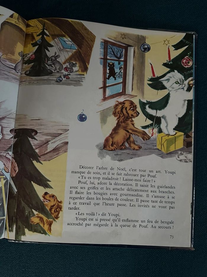 1969 Grand album Hachette livre ancien Les Trésors de Pierre Probst Caroline Pouf Youpi - photo numéro 8