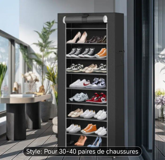 Armoire à chaussure en tissus neuf