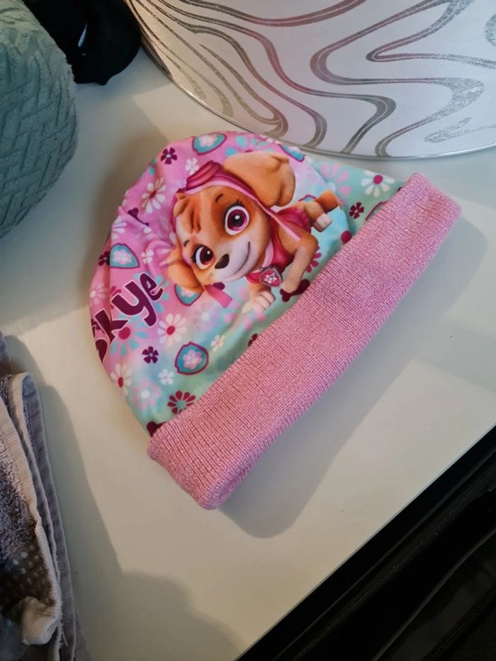 Bonnet paw patrol stella taille 52 cm