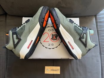 Air Jordan 4 X Undefeated Deep Green 45