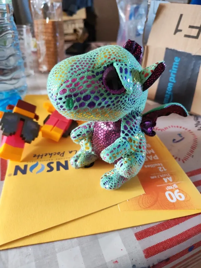 Peluche dragon ty