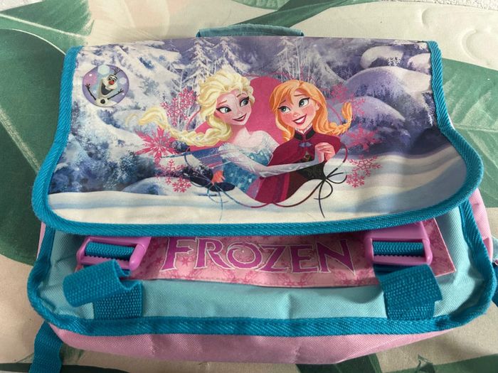 Cartable reine des neiges 38 cm maternelle