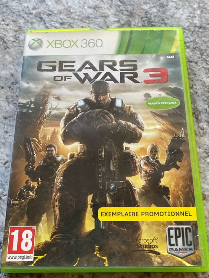Gears of war 3 Xbox 360 - photo numéro 1