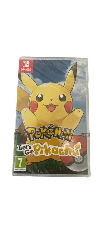 Jeu vidéo Pokémon Let’s Go Pikachu sur console Nintendo Switch neuf