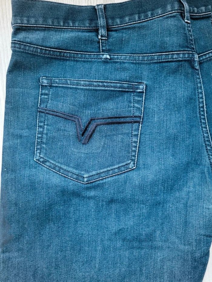 Jean Homme Versace City Vintage Y2K - Taille 38 - Coupe Droite Classique - photo numéro 11