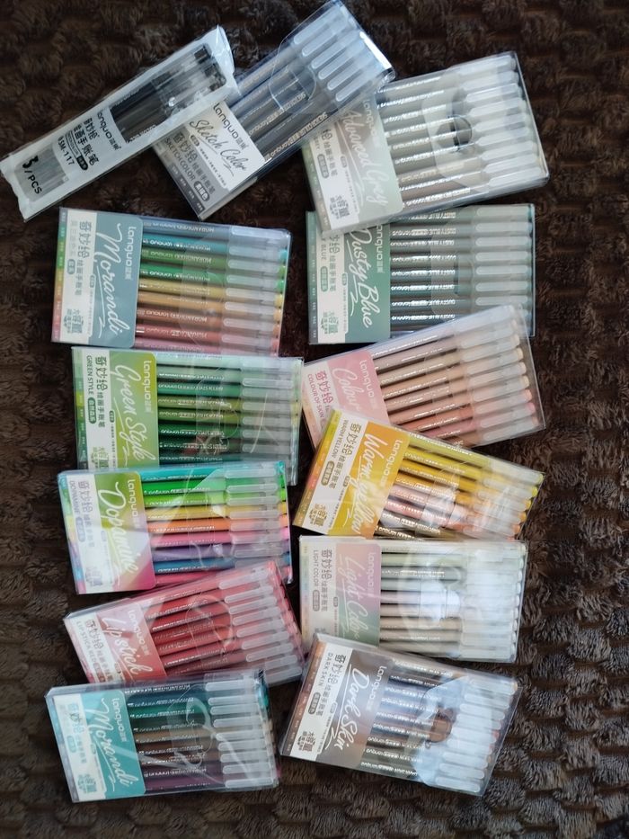 Lot de 13 pochettes, Languo gel