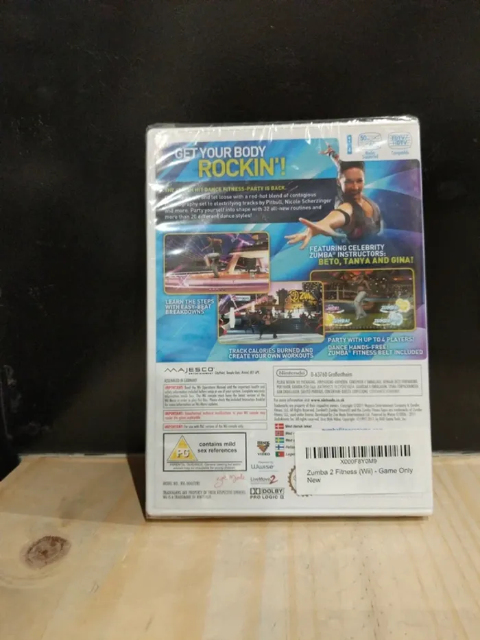 Zumba Fitness 2 – Wii – Neuf sous blister - photo numéro 2