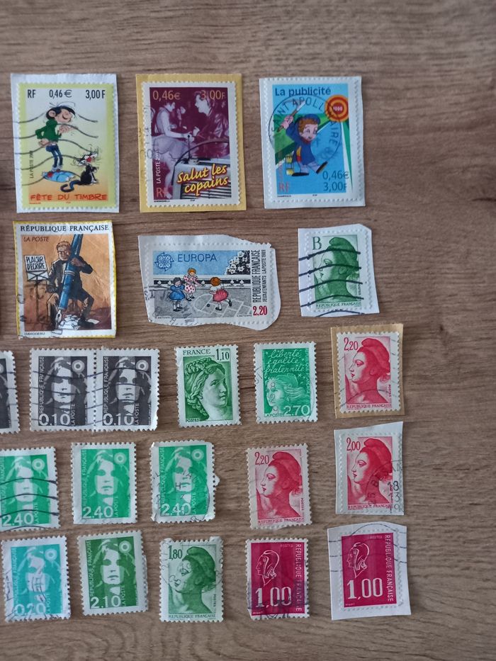 Timbres Français " 34 timbres " - photo numéro 3