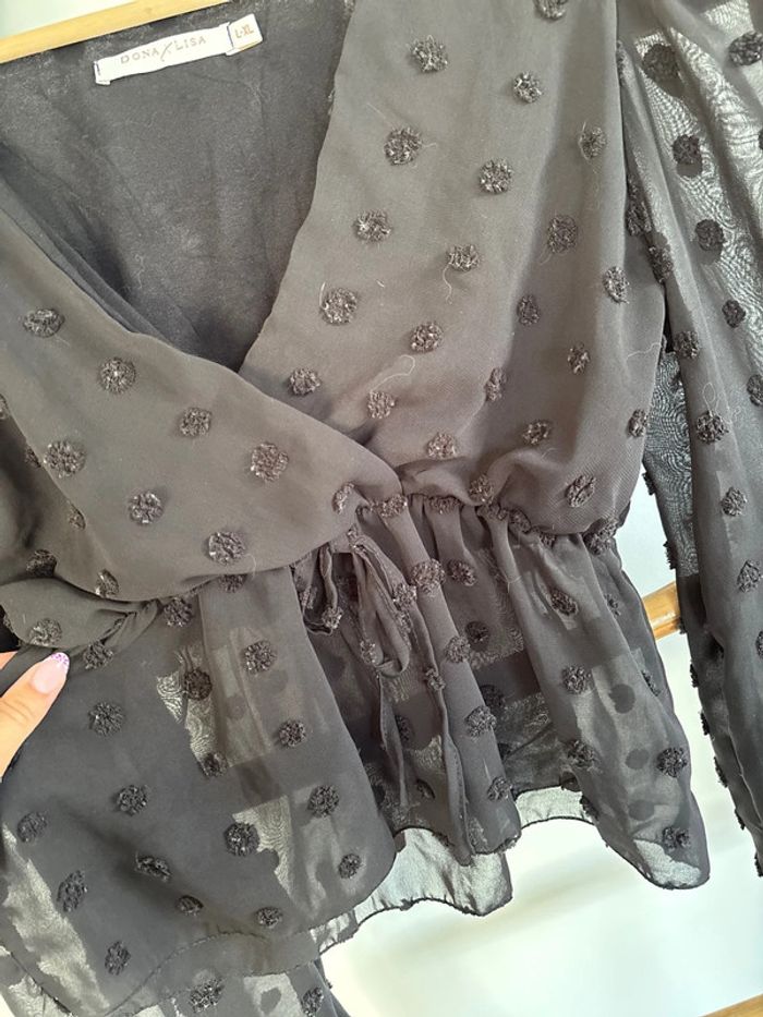 Blouse noire taille L/XL - photo numéro 5