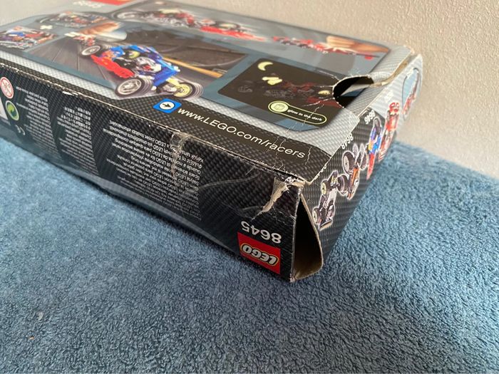 Lot de 2 lego 8645 racers power racers. Muscle slammer bike complète - photo numéro 12