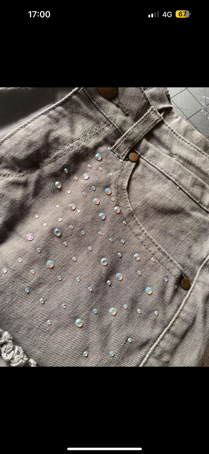 Short en jean pour fille - photo numéro 3