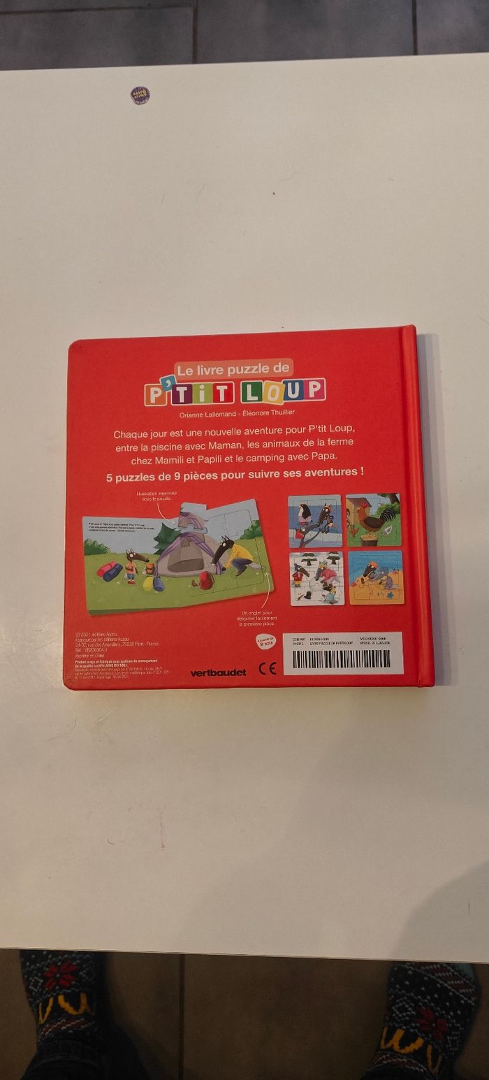 Livre puzzle P'tit Loup - photo numéro 7