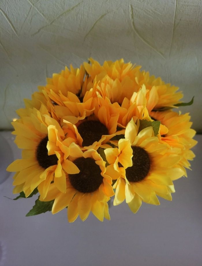 Bouquet de tournesols artificiels - photo numéro 2