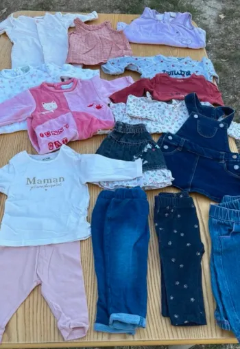 Lots bébé 3 mois fille kiabi