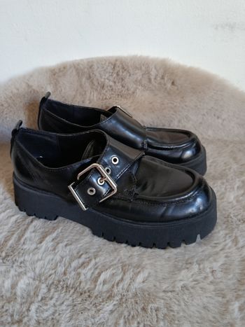 Mocassins plateforme femme