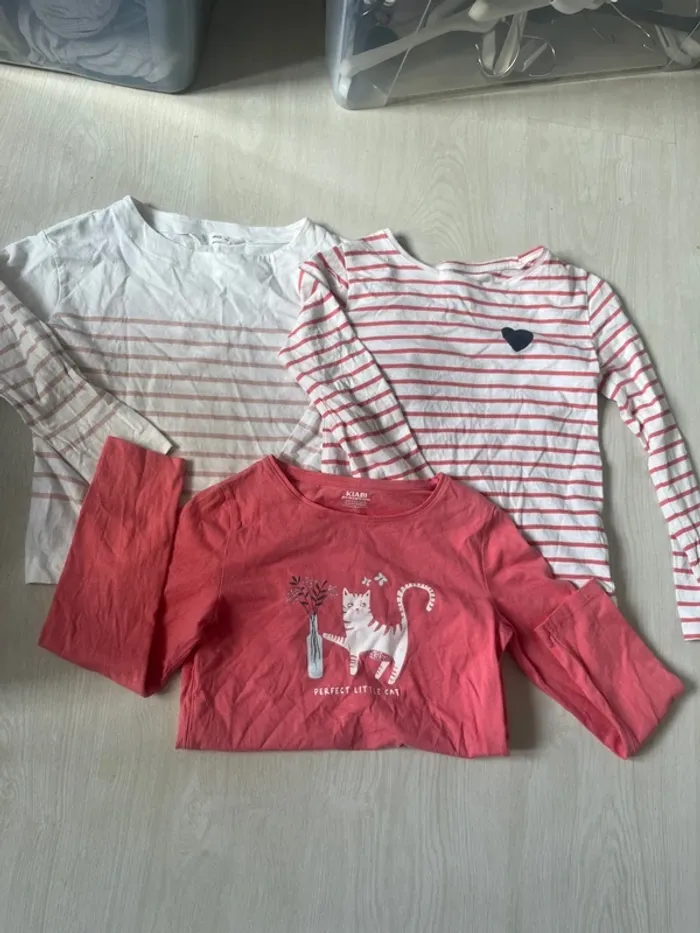 Lots t-shirt 8 ans