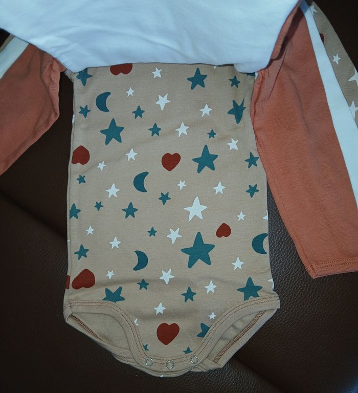 lot de 3 bodies garcon petit bateau 18 mois 81 cm - photo numéro 2