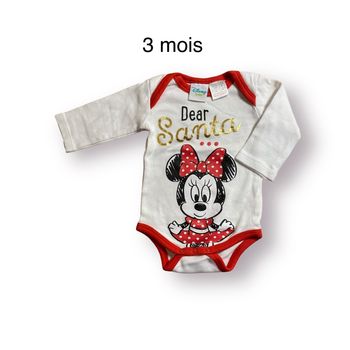Disney Body Santa Minnie Taille 3 mois