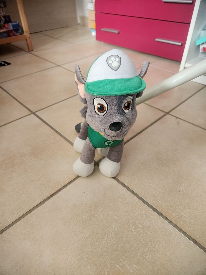 Peluche Rocky pat patrouille