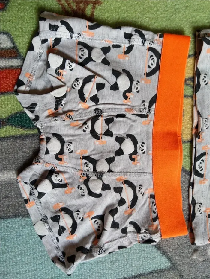 Ensemble maillot de corps et boxer taille 98-104 cm, 2-4 ans - photo numéro 3