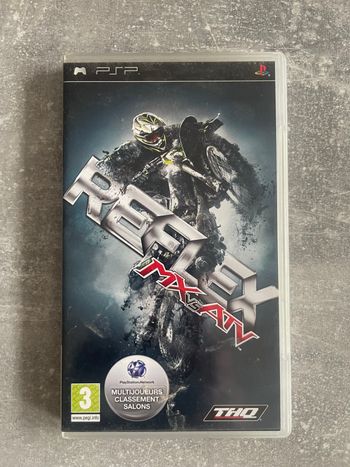 Jeu pour Sony PSP, MX vs ATV reflex en français.