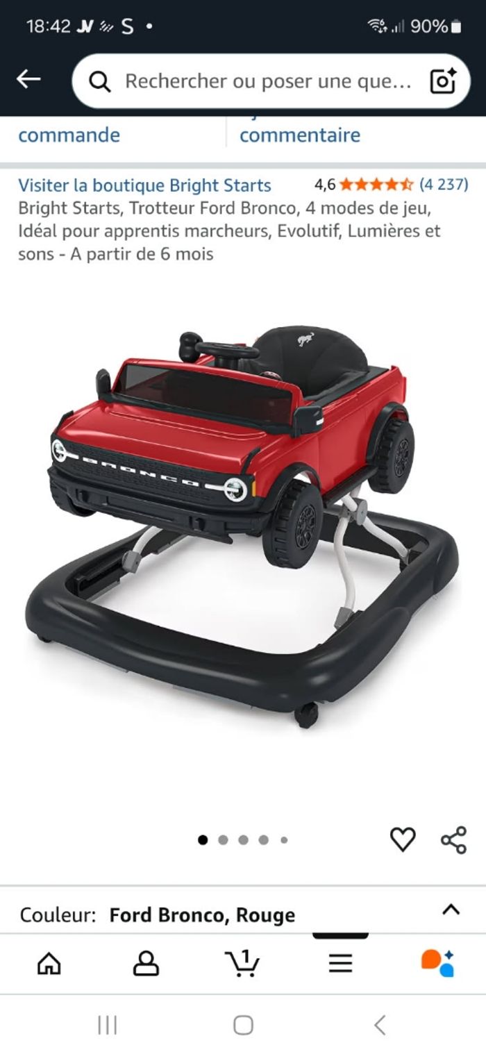 Trotteur pousseur - photo numéro 4