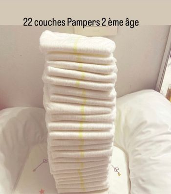 Couches pampers 2ème age