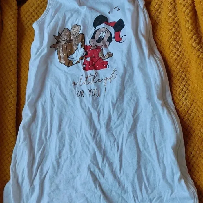 Gigoteuse Kiabi, blanc, en bon état, taille 6/18 mois - photo numéro 2