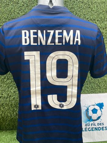 Maillot Benzema équipe de France