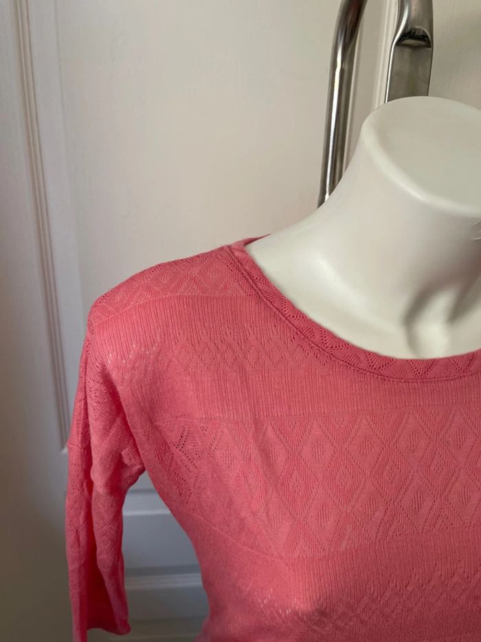 T-shirt corail - photo numéro 6
