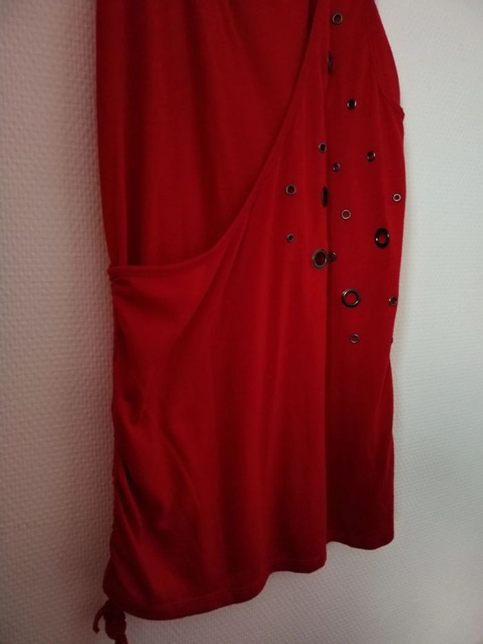 Tunique rouge taille M - photo numéro 3