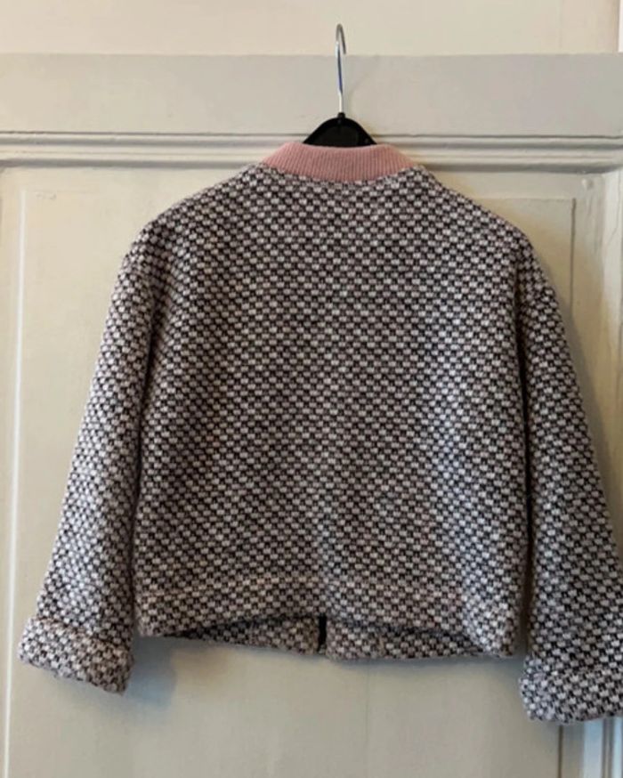Blouson Teddy tweed tons roses 6 ans - Lili Gaufrette - photo numéro 2