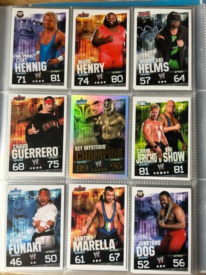 Classeur cartes WWE Slam Attax Évolution - photo numéro 7