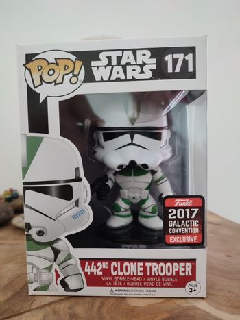 Funko pop 442th clone Trooper Star Wars