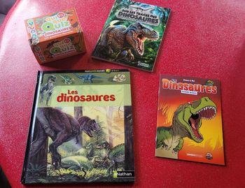 Lot sur le thème les dinosaures