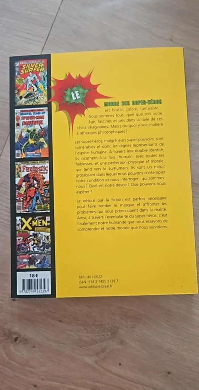 Livre super héros et philo - photo numéro 2