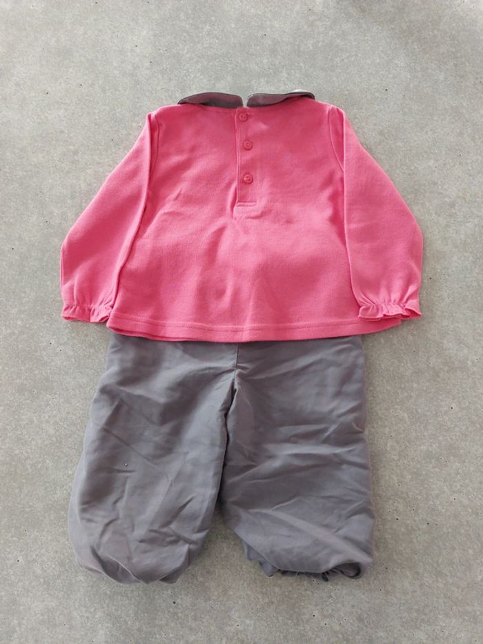 Ensemble rose et gris - photo numéro 3