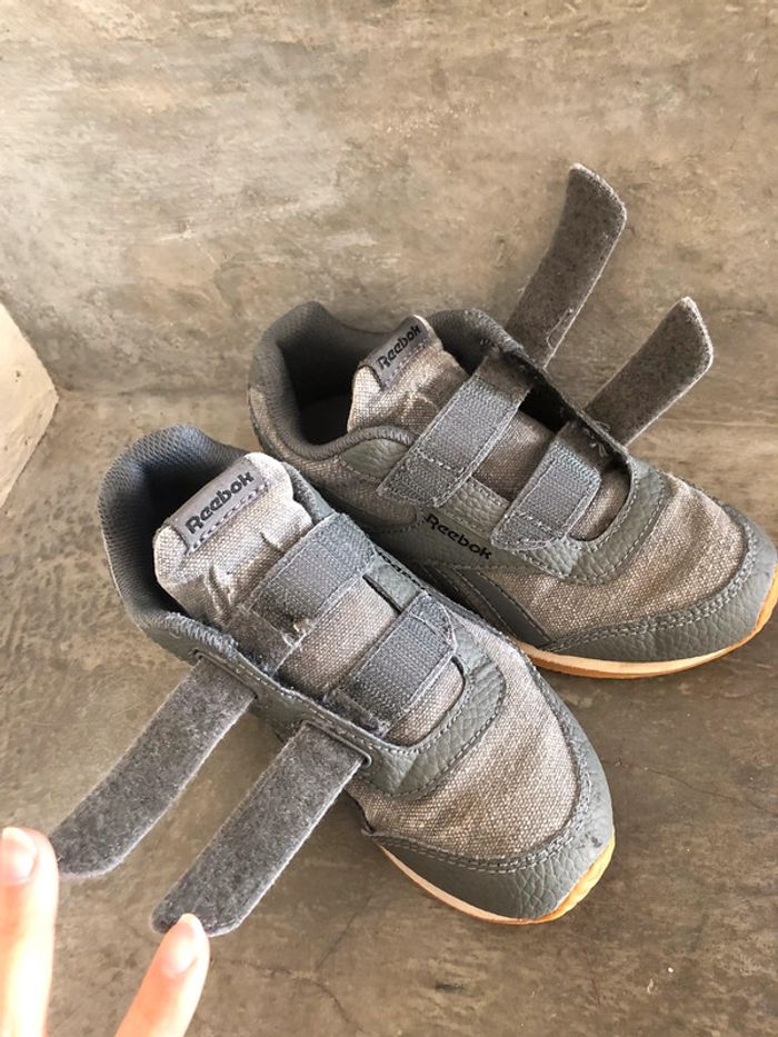 Baskets grise Reebok 30 - photo numéro 8