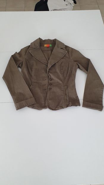 Veste kaki neuve Lulu Castagnette en s