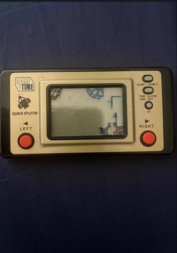 Console retro game et time space shuttle