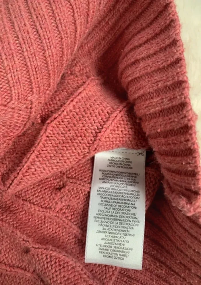 Pull torsadé rose Ralph Lauren Homme - photo numéro 5